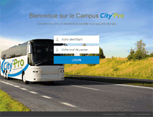 Tablet Screenshot of citypro-campus.com